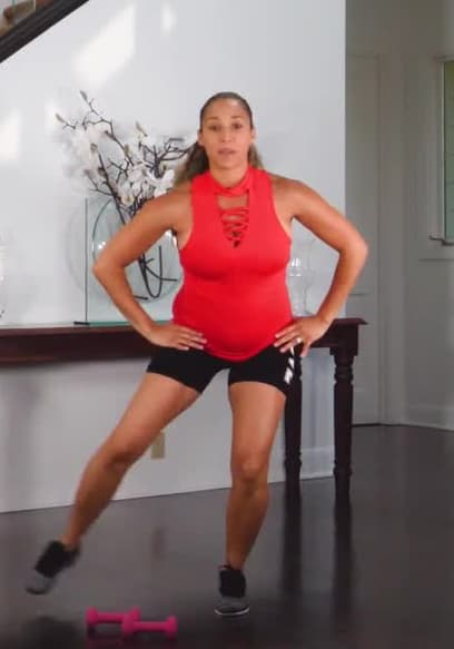 Póster de S01:E01 - 32 Min Prenatal Workout With Weights - 1st & 2nd Trimester