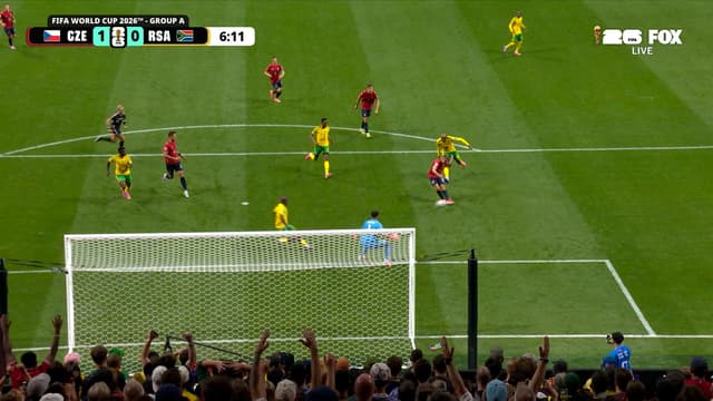 S2026:E72 - Czechia’s Michal Sadílek finds back of net early against South Africa
