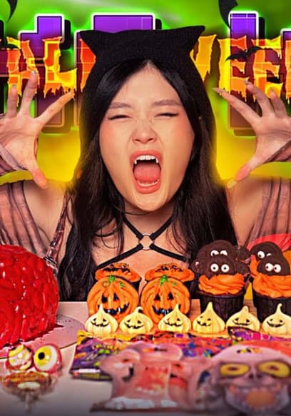S01:E05 - Spooky Halloween Desserts & Asian Feast Mukbang ASMR poster