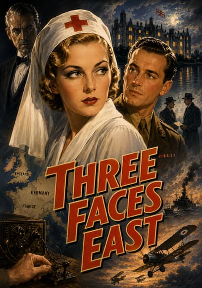 Three Faces East poster