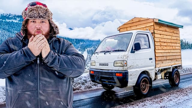 S02:E14 - 1,002 Miles Across Alaska in a Mini Truck Cabin