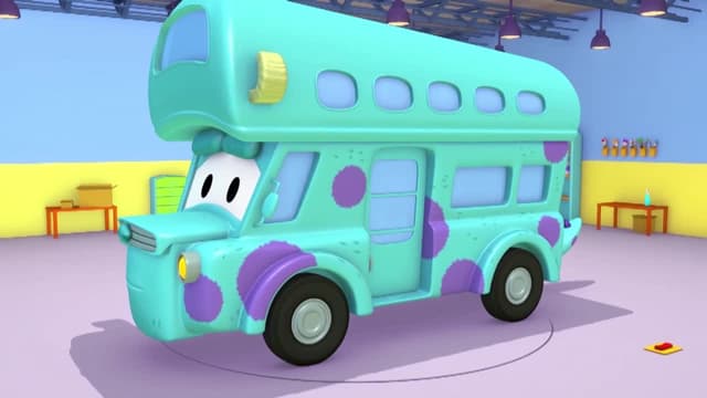 S01:E04 - Denver el bus de dos pisos es Sullivan de Monsters, Inc.