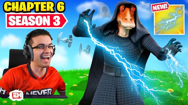 S01:E06 - Nick eh 30 Reacts to Star Wars in Fortnite!