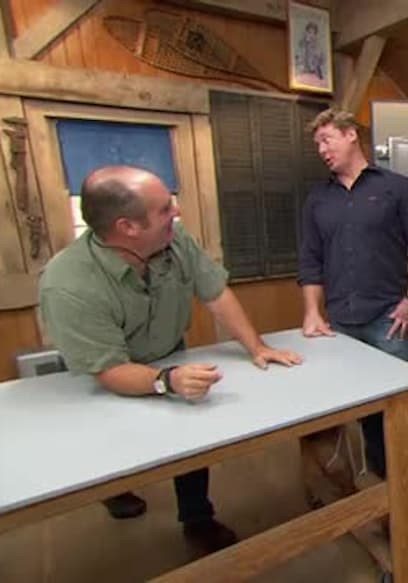 S12:E18 - Squealing Shower, Security poster