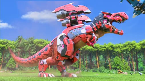 Watch Quantum Heroes Dinoster S01:E12 - The Metatron Meets Red Rex