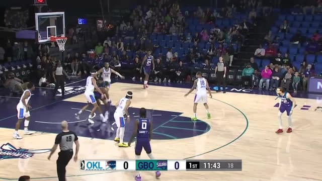 S01:E64 - Greensboro Swarm vs. Oklahoma City Blue: Game Highlights