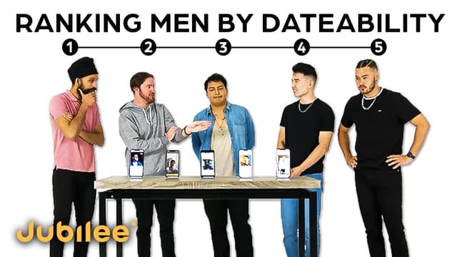 S01:E07 - Ranking Men by Their Dating Profiles | 5 Guys vs 1 Girl