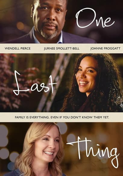 One Last Thing