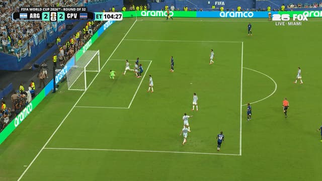 S2026:E249 - Cape Verde Pulls Even Again vs. Argentina, Sidny Lopes Cabral Curls in Stunning Goal in Extra Time