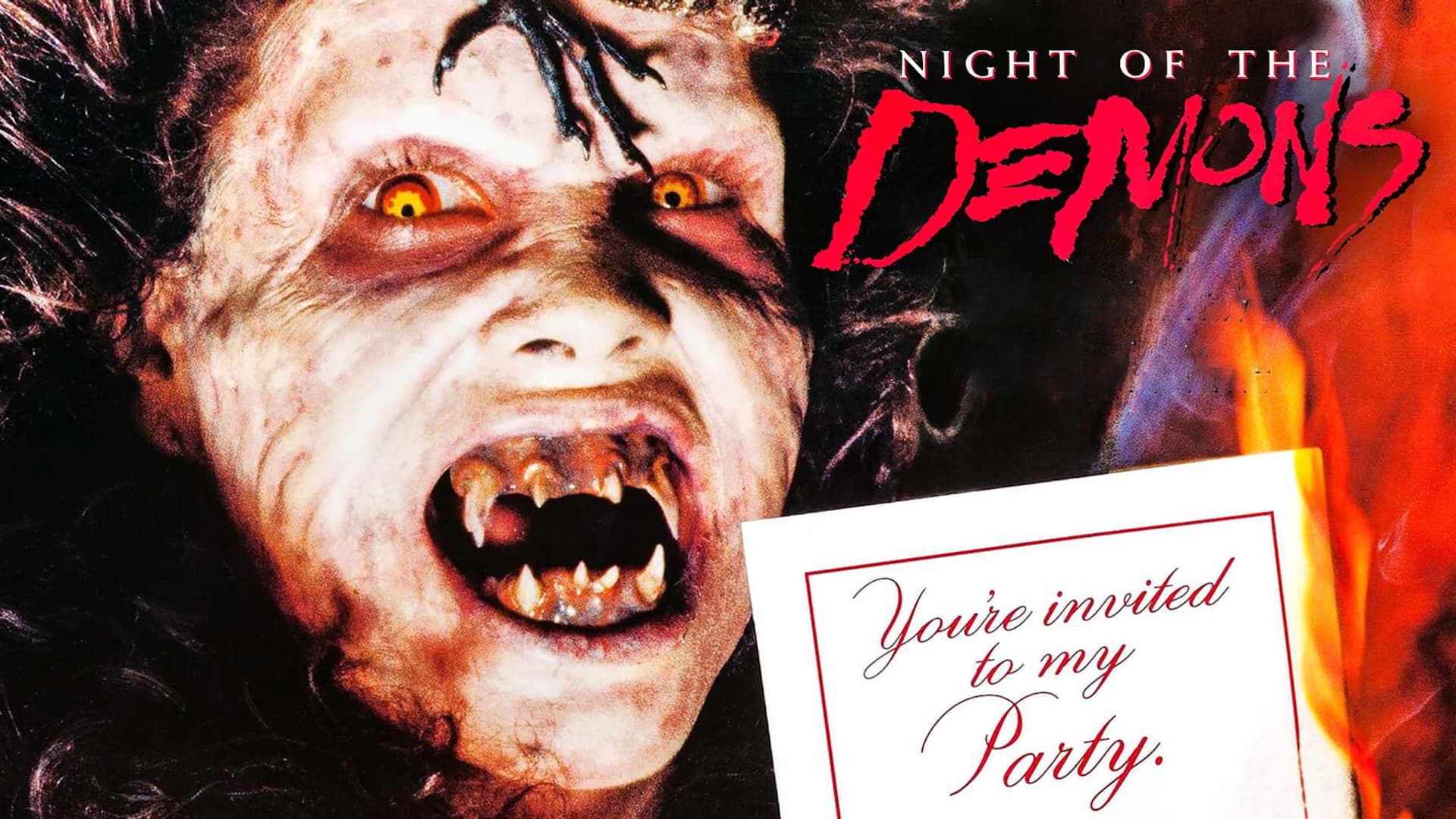 Night of the Demons (1988) poster