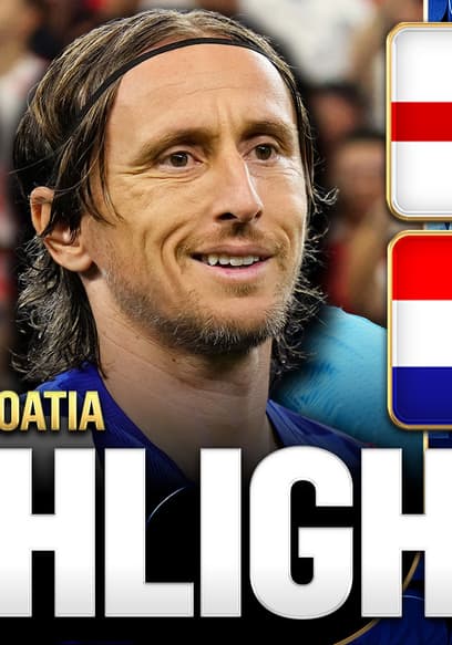 England vs. Croatia poster