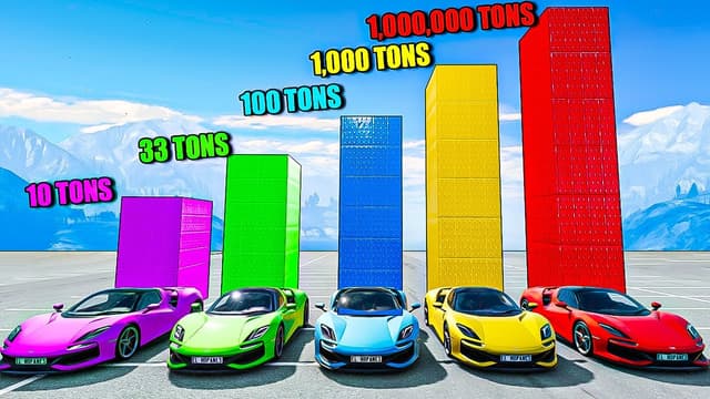 S03:E18 - Testing Cars vs Heaviest Objects