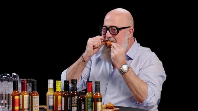 S17:E05 - Andrew Zimmern Has a Bucket List Moment While Eating Spicy Wings