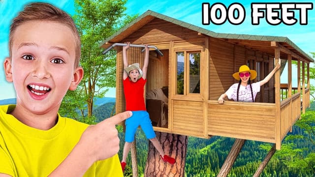 S01:E17 - 24 Hours in the Giant Tree House!