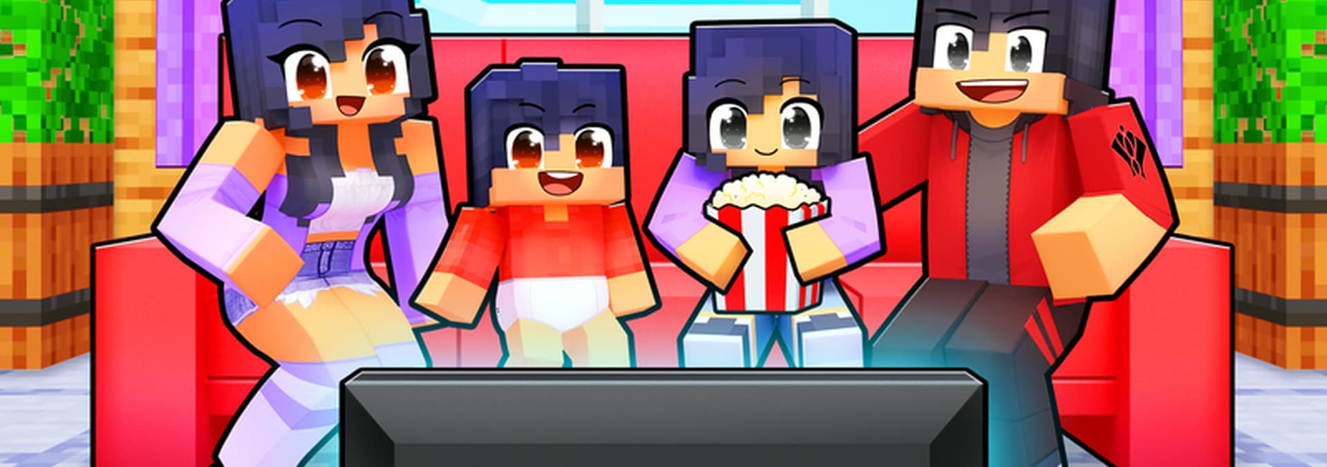 Watch Aphmau S03:E08 - Aphmau Made a FAMILY MOVIE in Minecraft! - Free ...