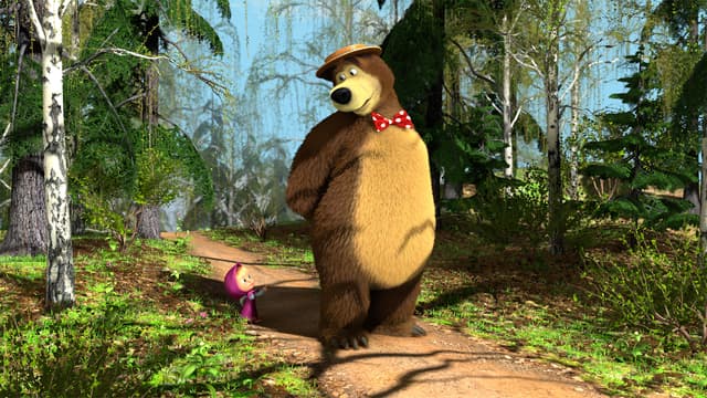 Watch Masha And The Bear S01 E01 How They Met Don t Wake Till 