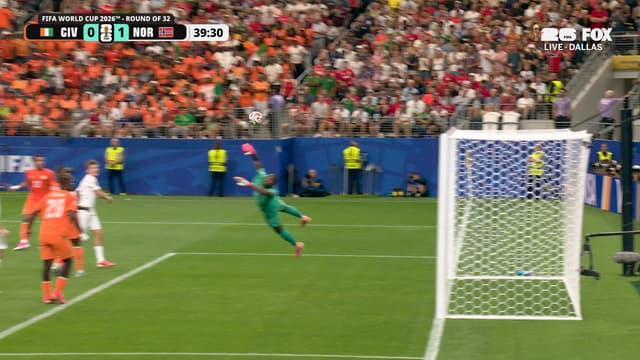 S2026:E217 - Antonio Nusa Finds Top Corner With Stunning Curler, Giving Norway Lead Over Ivory Coast