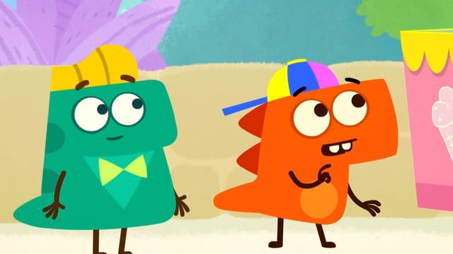 S01:E13 - DinoCity Tour / Tyra's School Project / Figure Hockey / the Tooth Fairy / Kind Friends