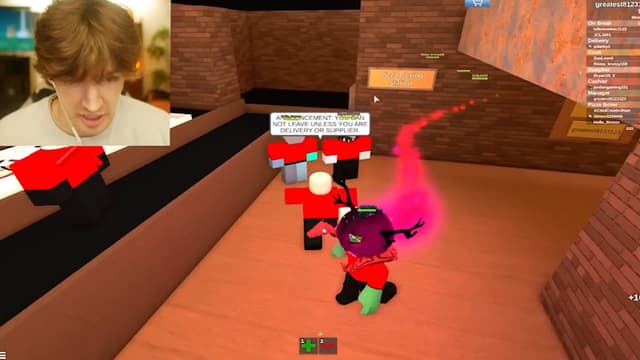 S01:E18 - Roblox Chaos and Reaction: Pizza Place Admin Abuse and Beast Land!