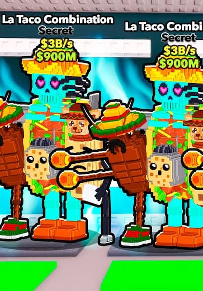 Affiche de S01:E07 - Spending $8,492,012 for the La Taco Combination in Steal a Brainrot