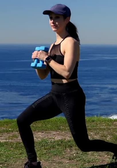 S01:E10 - 45 Min Workout With Cardio & Weights poster