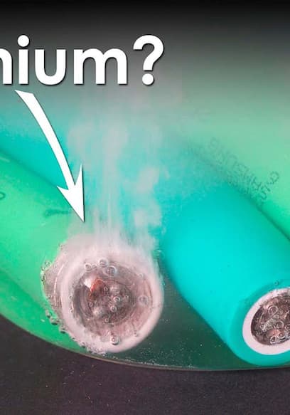 S01:E08 - How Much Lithium Can I Get From a Lithium - Ion Battery? poster