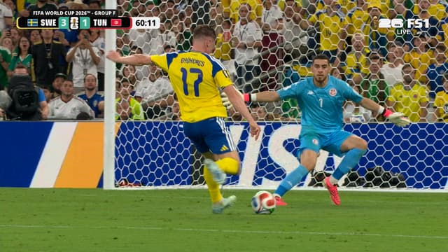 S2026:E35 - Sweden’s Viktor Gyökeres extends lead with goal off Tunisia turnover