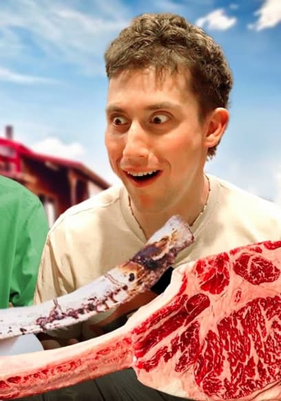 S01:E02 - Two Brits Try Texas Tomahawk Steak for the First Time! poster