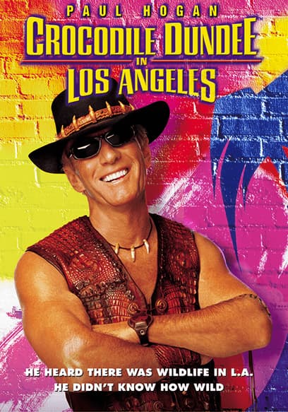 Crocodile Dundee in Los Angeles poster