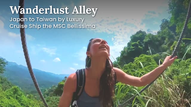 S01:E04 - Japan to Taiwan by Luxury Cruise Ship the MSC Bellissima