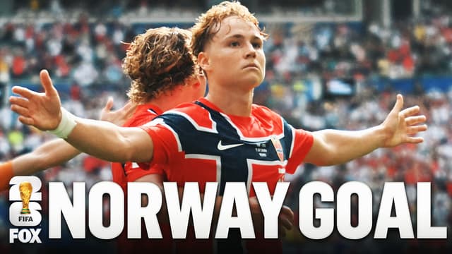 S2026:E290 - Norway's Andreas Schjelderup puts it in the top corner to take lead vs England