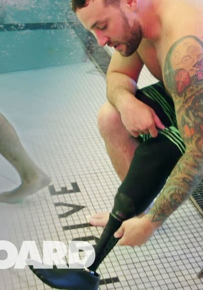S01:E11 - Swimming With a Prosthetic Leg: The Fin & Stelarc: The Man With Three Ears poster