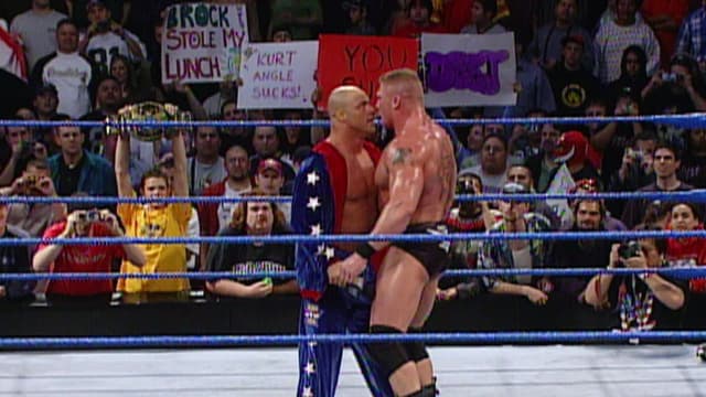 S01:E04 - Brock Lesnar vs. Kurt Angle