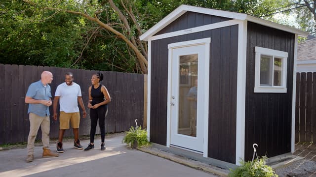S23:E11 - Shed Foundation, Bifold Doors