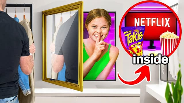 S04:E16 - Hide From Dad in Secret Room