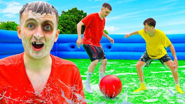 S01:E02 - WORLD'S BIGGEST SLIP N SLIDE FOOTBALL TOURNAMENT!