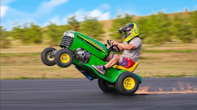 S01:E04 - New Racing Lawn Mower!