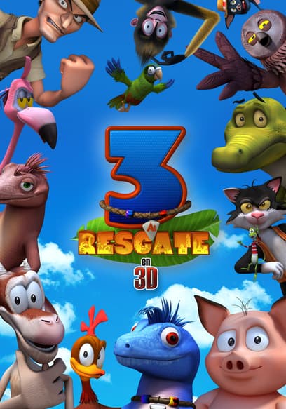 3 al rescate en 3d (Doblado)
