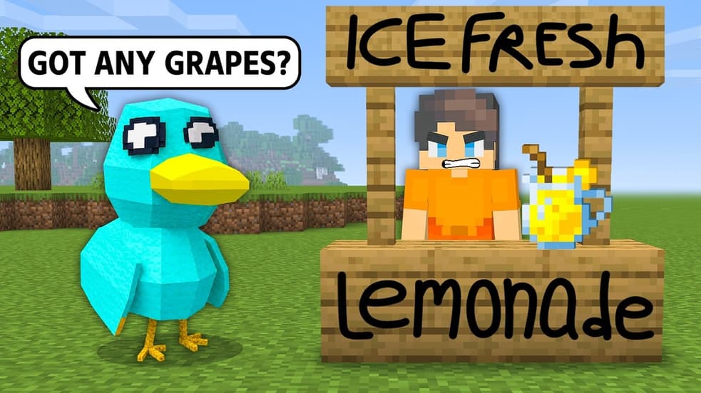 Watch Milo and Chip S05:E01 - Milo and the Duck Song in Minecraft ...