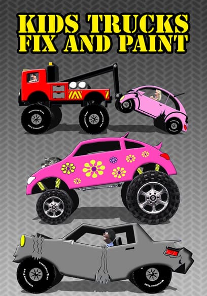 Kids Trucks Fix and Paint