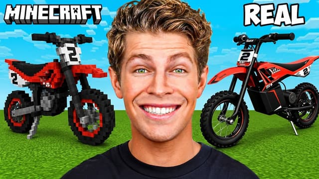 S02:E12 - Buying Real Items for Minecraft Builds