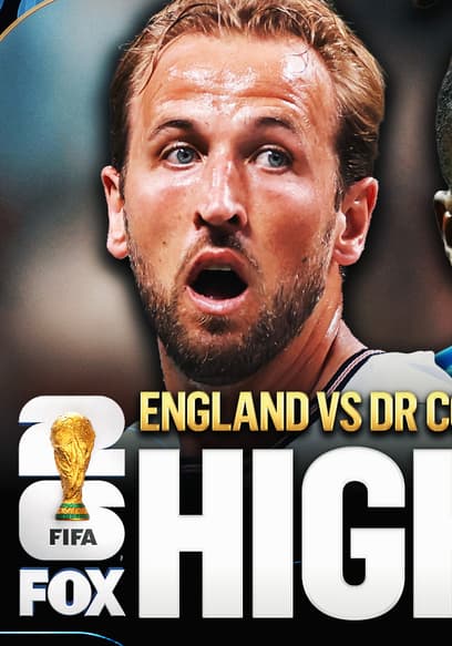 Affiche de England vs. DR Congo