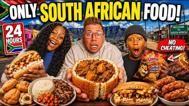 S01:E01 - 24 Hours Eating South African Food