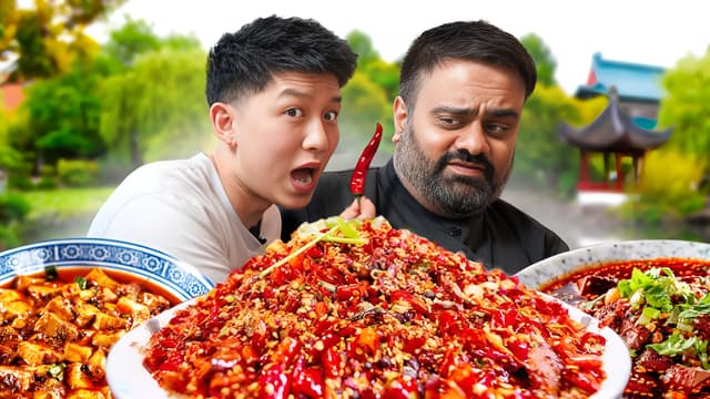 S01:E09 - Indian Chef Tries Spiciest Chinese Foods