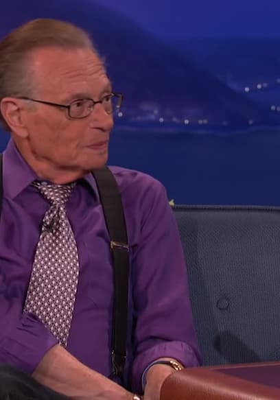 S11:E02 - Conan: Athletes - Larry King & Shaun White (1/24/11) poster
