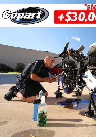 S01:E09 - Upgrading My Stolen Yamaha R1 From Copart poster