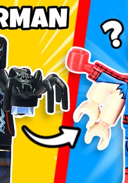 S01:E02 - Building a Massive LEGO Spider-Man City poster