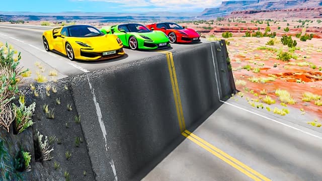 S12:E22 - Cars vs Unfinished Roads