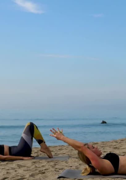 S01:E08 - Pilates Workout With Weights & Fat Scorching Cardio poster