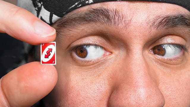 S03:E14 - Playing the World’s Smallest UNO Game
